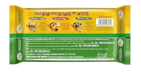 Britannia Biscuits Nutri Choice Sugar Free Cracker, 300g - 300g