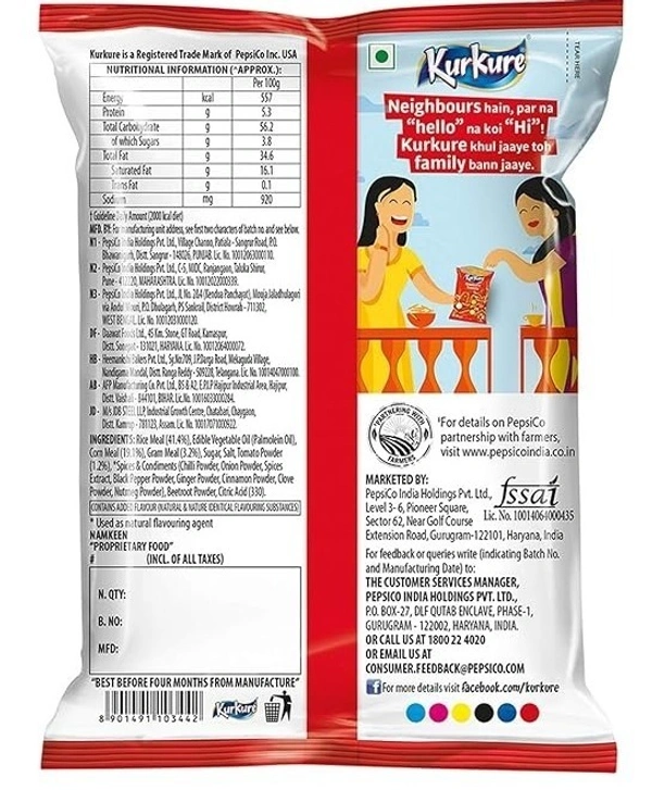 Kurkure Naughty Tomato, 90g - 90g