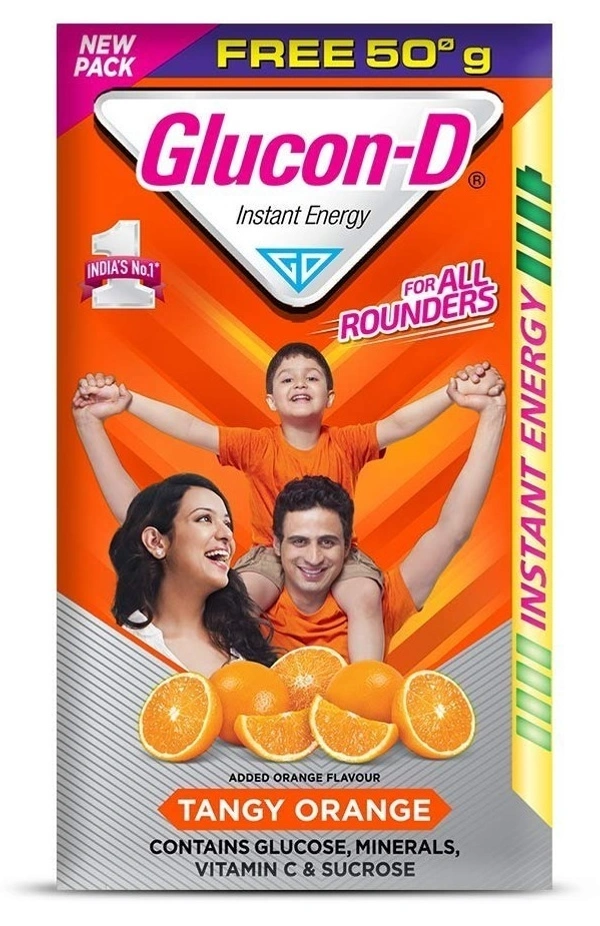 Glucon D Rgeular Instant Energy Orange 500g - 500g