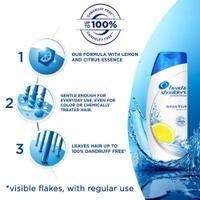 Head & Shoulder Head& Shoulders Anti Dandruff Shampoo Lemon Fresh, 72 ml - #REF!
