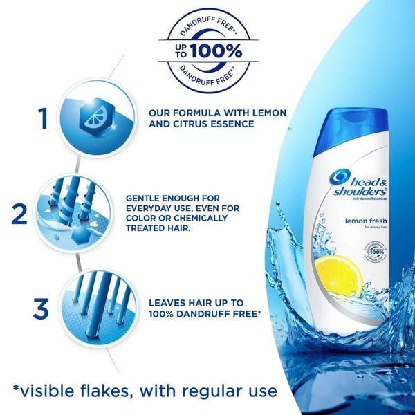 Head & Shoulder Head& Shoulders Anti Dandruff Shampoo Lemon Fresh, 72 ml - #REF!