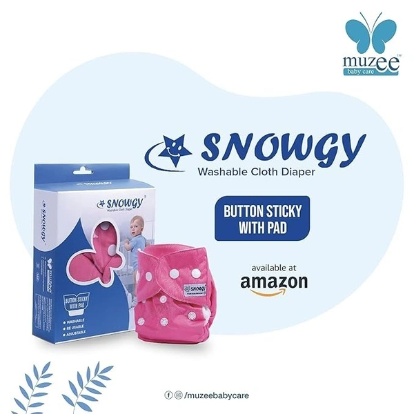 Snowgy Washable Cloth Pad, 3 pads