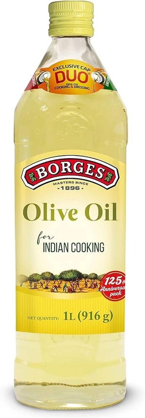 Borges Olive Oil Extra Light, 1 ltr