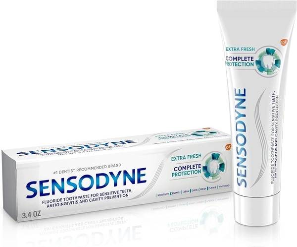 Sensodyne Rapid Relief Long Lasting Protection Toothpaste, 80g - 80g