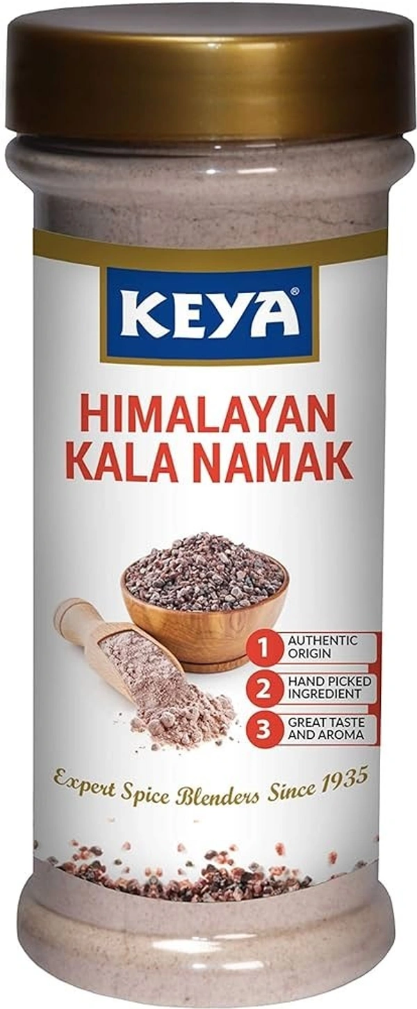 Keya Himalayan Kala Namak Bottle, 200g - 200g