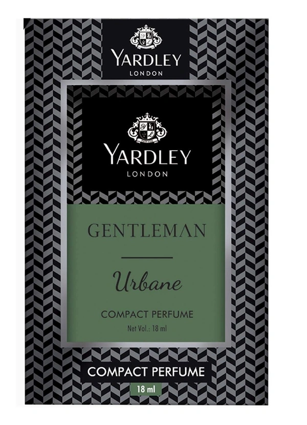 Yardley Compact Pocket Perfume Gentile Man Urlance, 18 ml - 18 ml