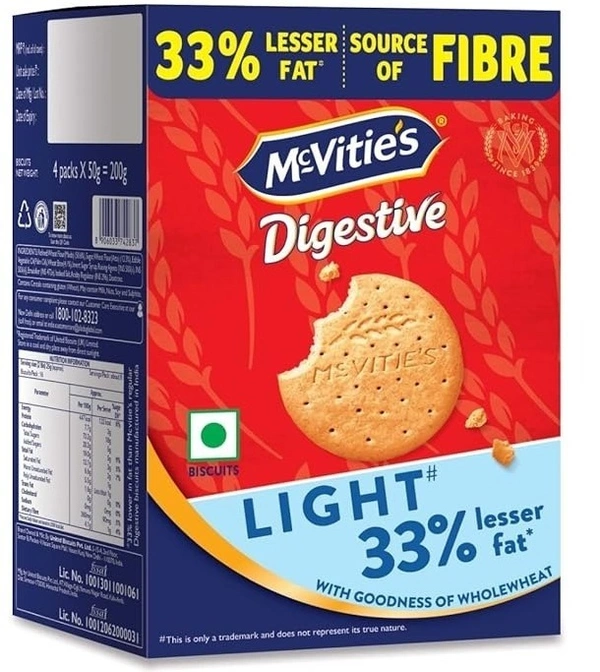 Mcvities Digestive Biscuits, 200g - 200g