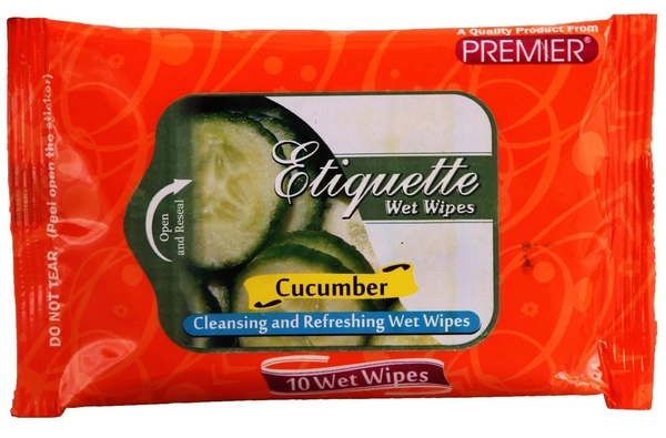 Etiquette Wet Wipes, 10 wipes - 10 wipes