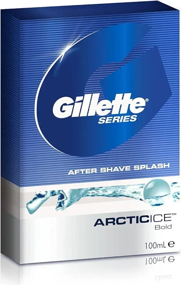 Gillette After Shave Splash Arctic Ice Bold, 100 ml - 100 ml