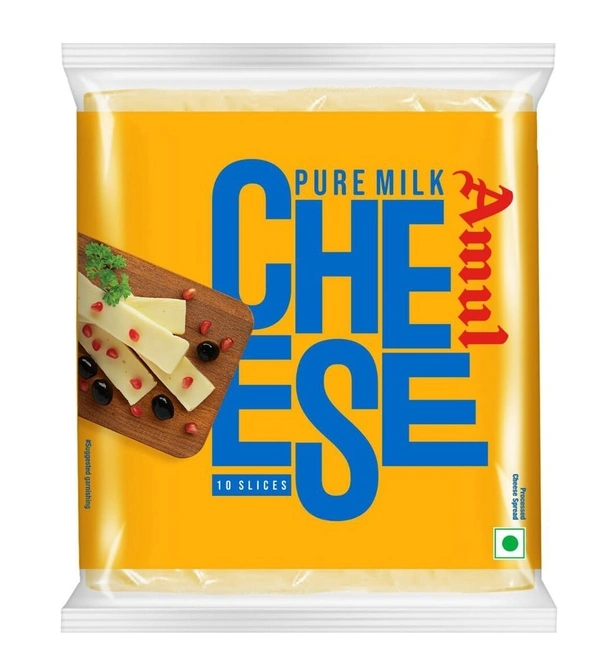 Amul Cheese Slice Pack, 100g - 100g