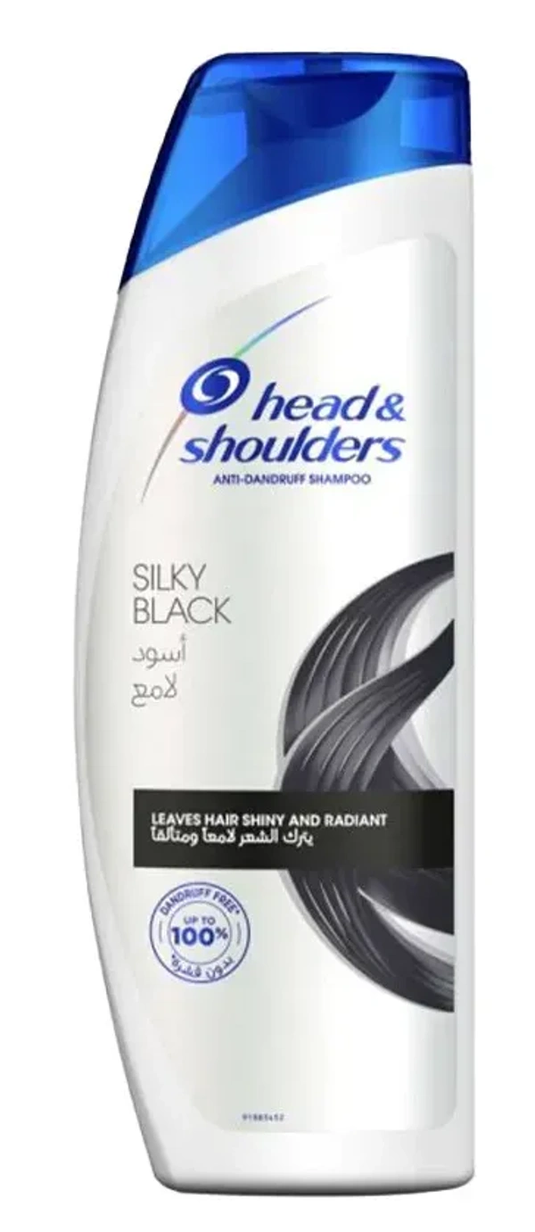Head & Shoulders Antidandruff Shampoo Silky Black 180ml - 180ml