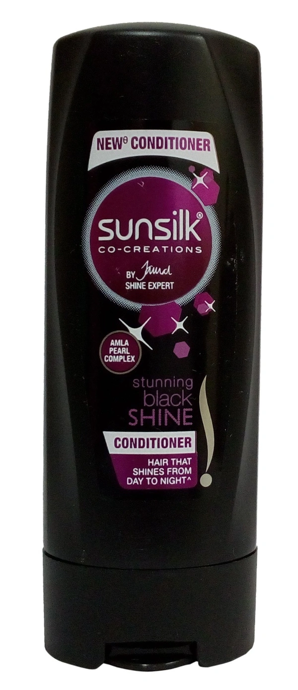 Sunsilk Stunning Black Shine Hair Conditioner, 80 ml - 80 ml