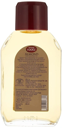 Vasmol Rootz Almond Hair Oil, 100 ml - 100 ml