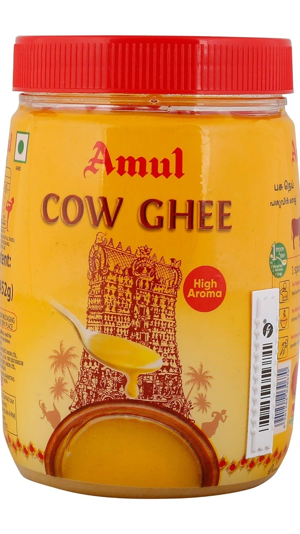 Amul Cow Ghee High Aroma Jar, 452 ml