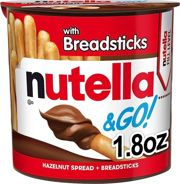 Nutella Ferrero& Go (Hazelnut Spread + Breadsticks), 52g - 52g