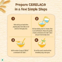 Cerelac Nestle Cerelac Baby Cereal With Milk Wheat Apple Carrot From 6 To 12 Months, 300g - 300g