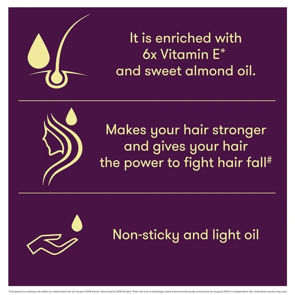 Bajaj Almond Drops Non Sticky Hair Oil, 50 ml - 50 ml