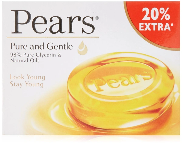 Pears Pure / Gentle 20% extra, 150g - 125g