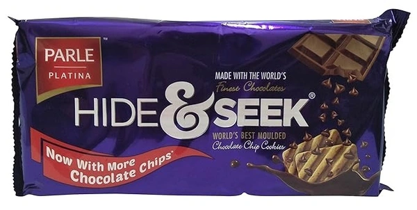Parle Platina Hide& Seek Chocolate Chips Cookies, 350g - 350g