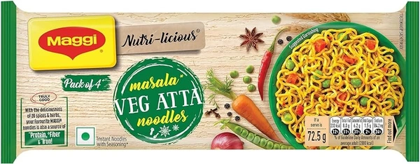 Maggi Nutri Licious Atta Noodles Masala 420g - 420g