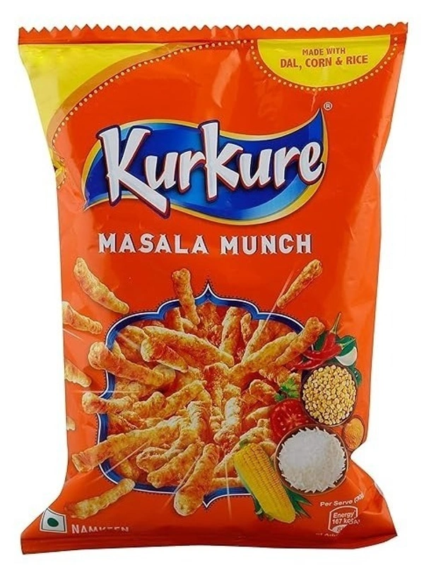 Kurkure Namkeen Masala Munch Packet, 47g - 47g