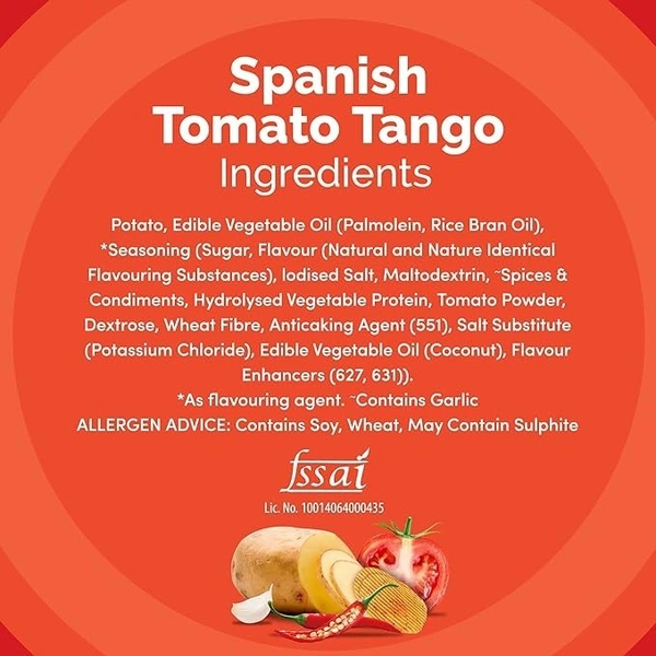 Lay's Potato Chips Spanish Tomato Tango, 115g - 90g
