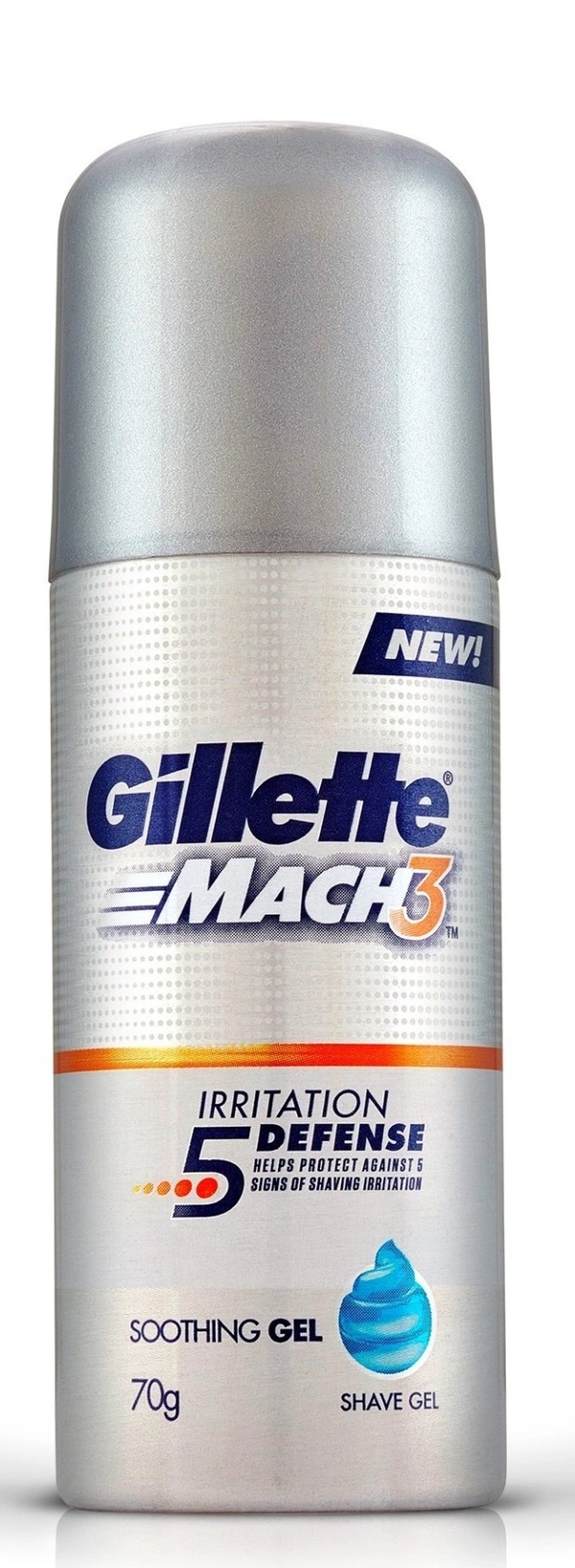 Gillette Mach 3 Gel Sensitive, 70g - 70g