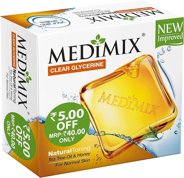 Medimix Clearglycerine Soap, 100g - 100gm