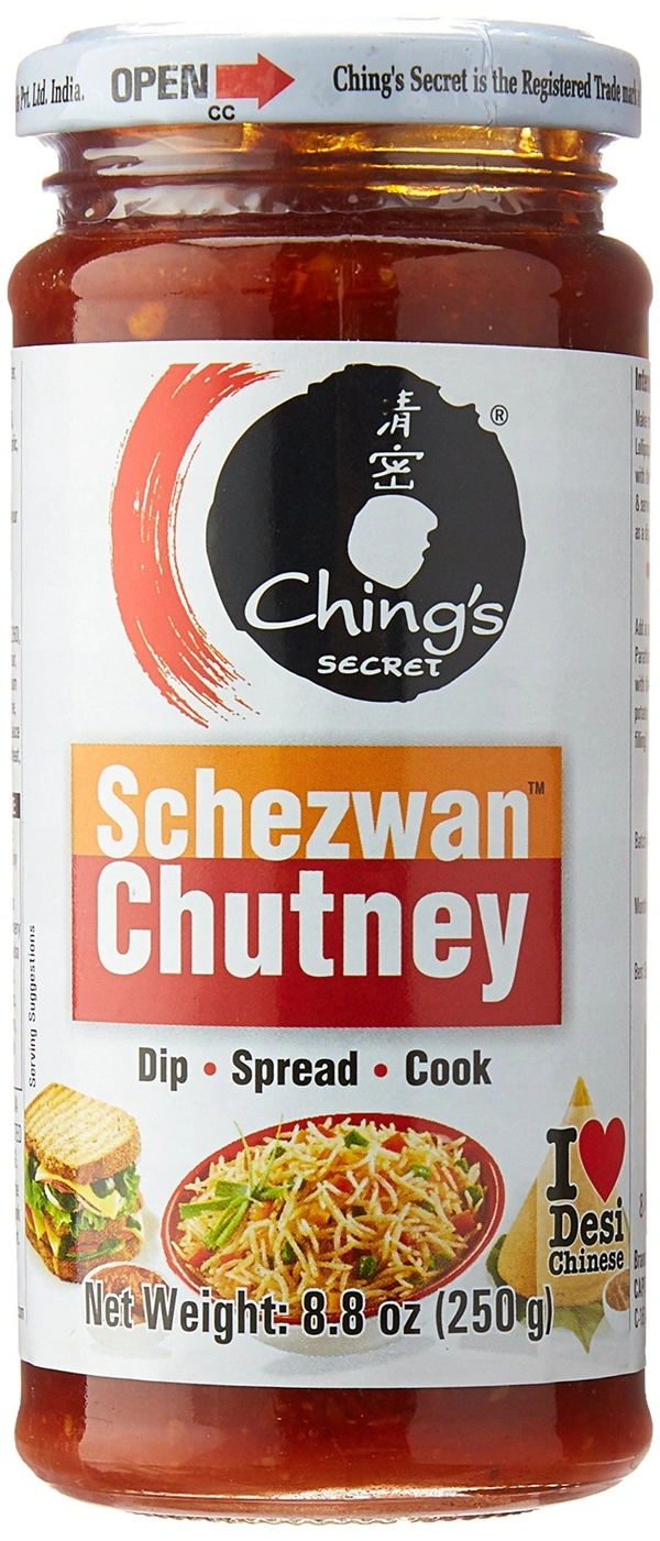 Ching's Secret Schezwan Chutney Jar, 250g - 250g