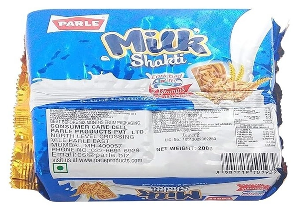 Parle Milk Shakti Biscuits, 200g - 200g