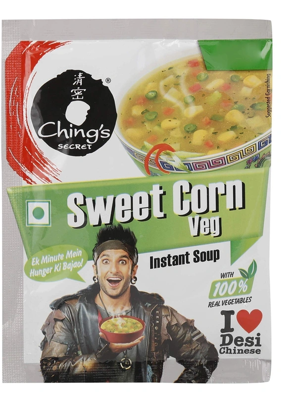 Ching's Secret Instant Soup Sweet Corn Veg, 15g - 15g