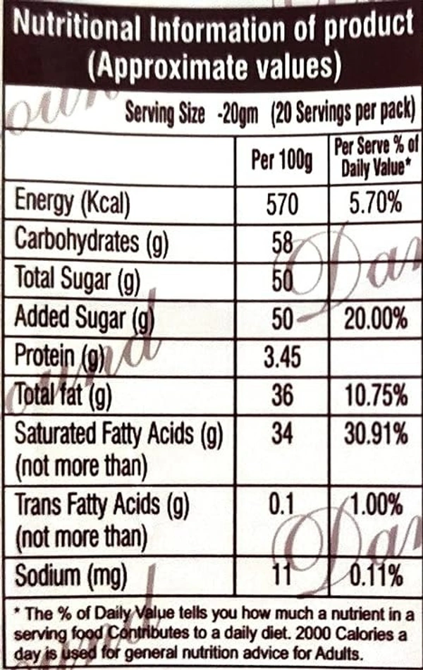 Morde Dark Compound Chocolate Co D15 Pack, 400g