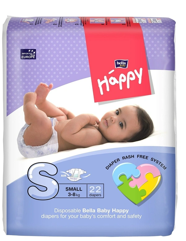 Bella Baby Happy Small 22 Daipers, 1pcs - 1pcs