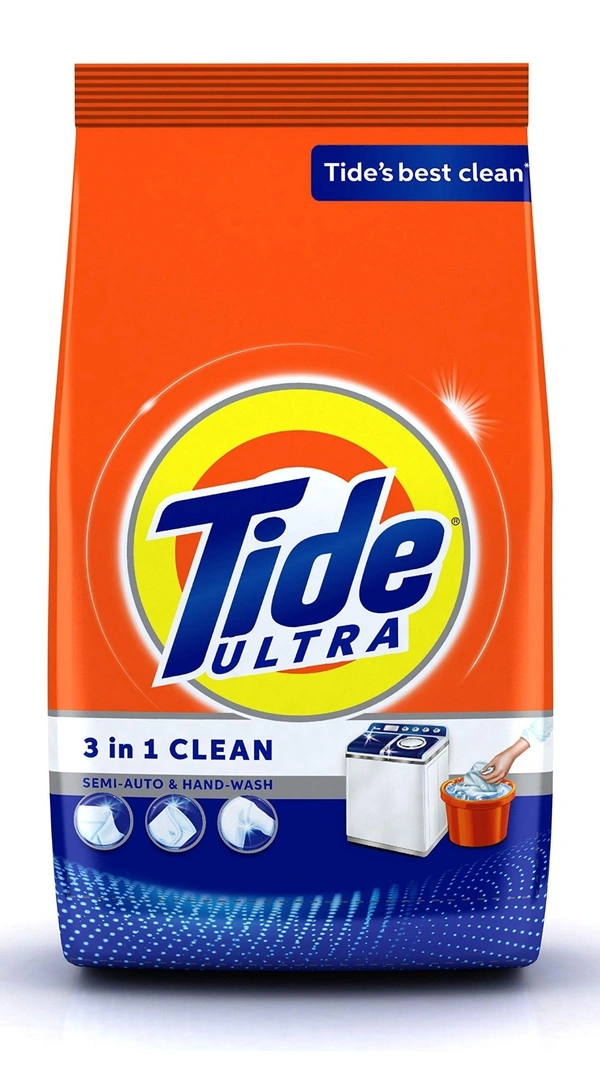 Tide Ultra 3 in 1 Clean Detergent Washing Powder, 2 kg - 2 kg