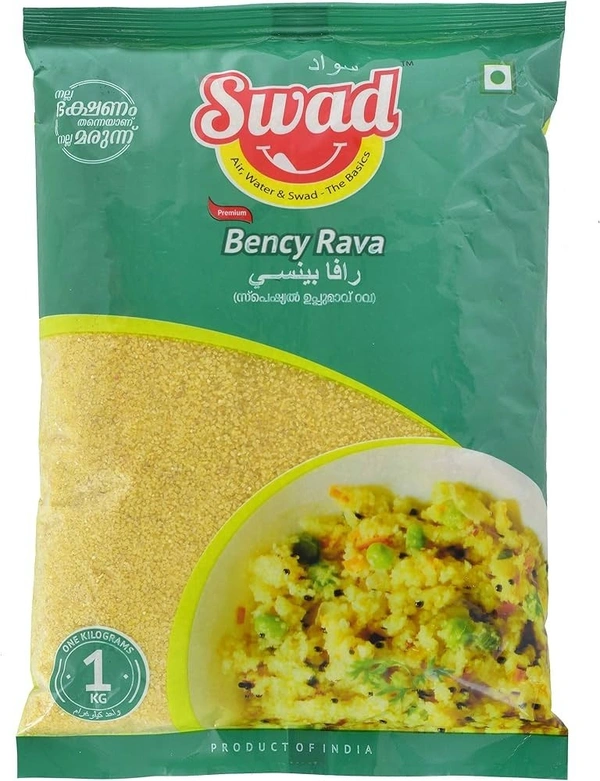 Swad Premium Bency Rava, 1 kg - 1 kg