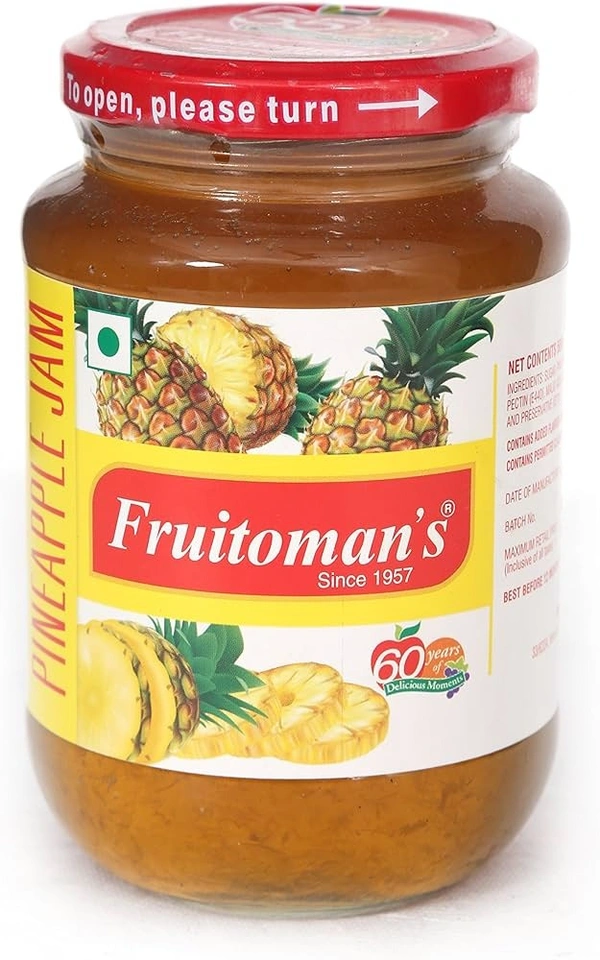 Fruitoman's Pineapple Jam, 350g - 350g
