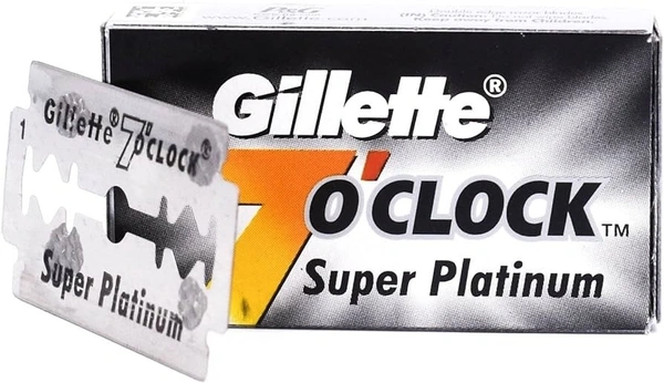 Gillette Blade 7 O Clock Super Platinum Blade 10N Box, 1 pcs - 1 pcs