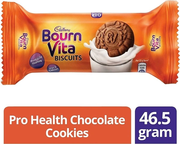Bournvita Biscuits Pro-Health Cookies - 46.5g - 46.5g