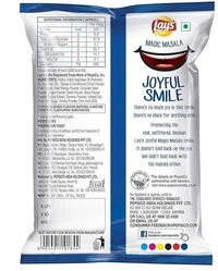 Lay's India's Magic Masala Potato Chips Pouch, 52g - 52g