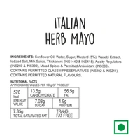 Wingreens Italian Herb Mayo, 130g - 130g