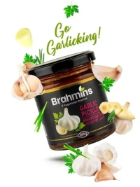 Brahmins Garlic Pickle, 400g - 400g