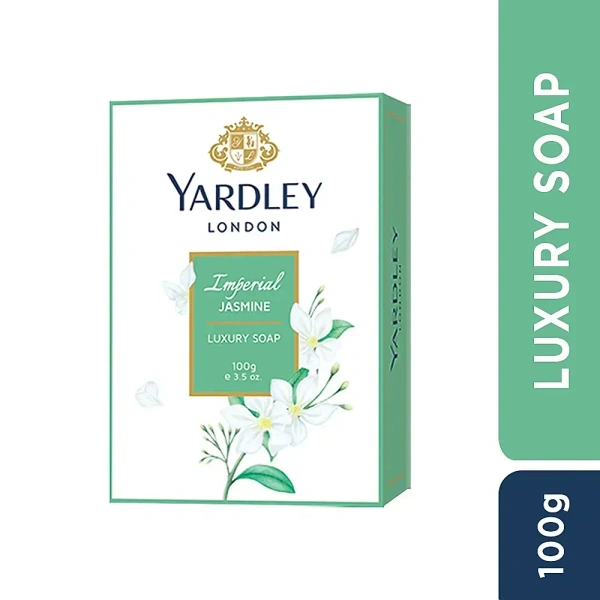 Yardley London Jasmine Soap Imperial, 100g - 100gm