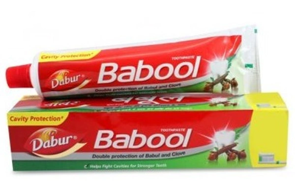 Dabur Babool Toothpaste Double Protection, 175g - 175g