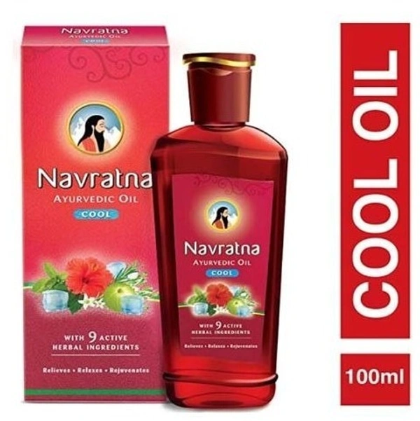 Navaratna Ayurvedic Oil Cool, 100 ml - 100 ml