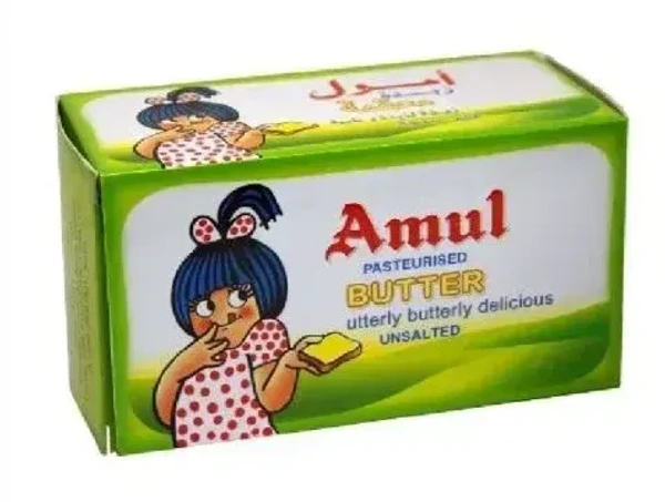 Amul Butter Unsalted Carton, 500g - 500g