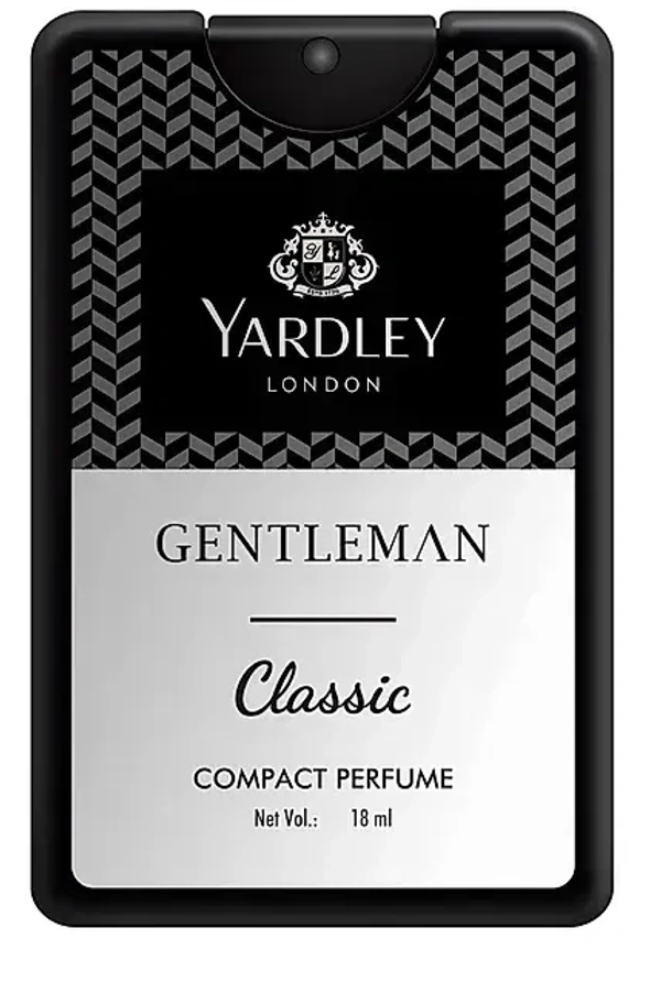 Yardley Gentle Man Classic Perfum, 18 ml - 18 ml