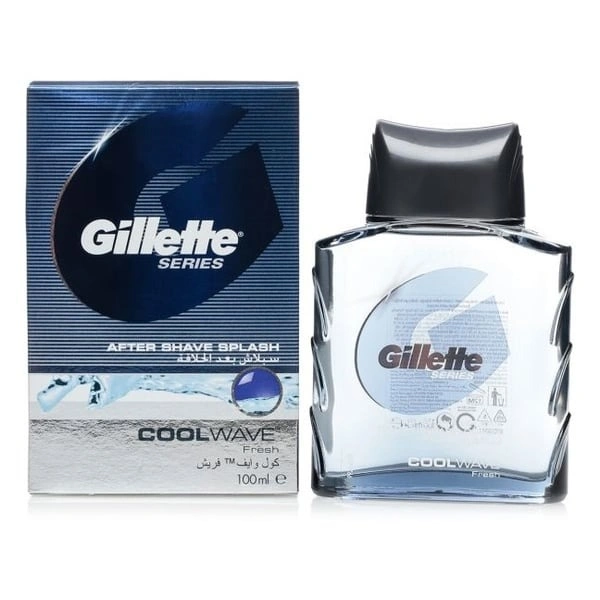Gillette Gilette After Shave Splash Cool Wave, 100ml - 100ml