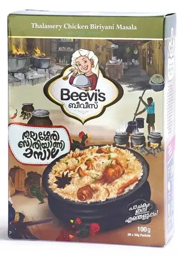 Beevi's Beevis Thalassery Chicken Curry, 100g - 100g
