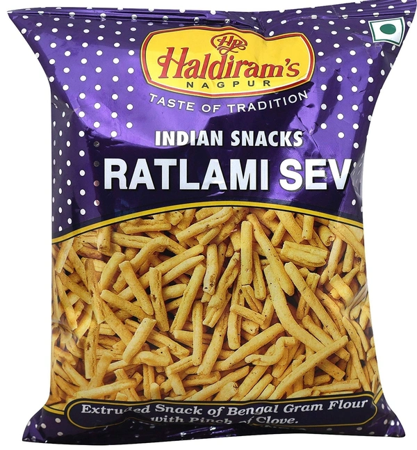 Haldiram's Haldirams Indian Snacks Ratlami Sev, 150g - 150g