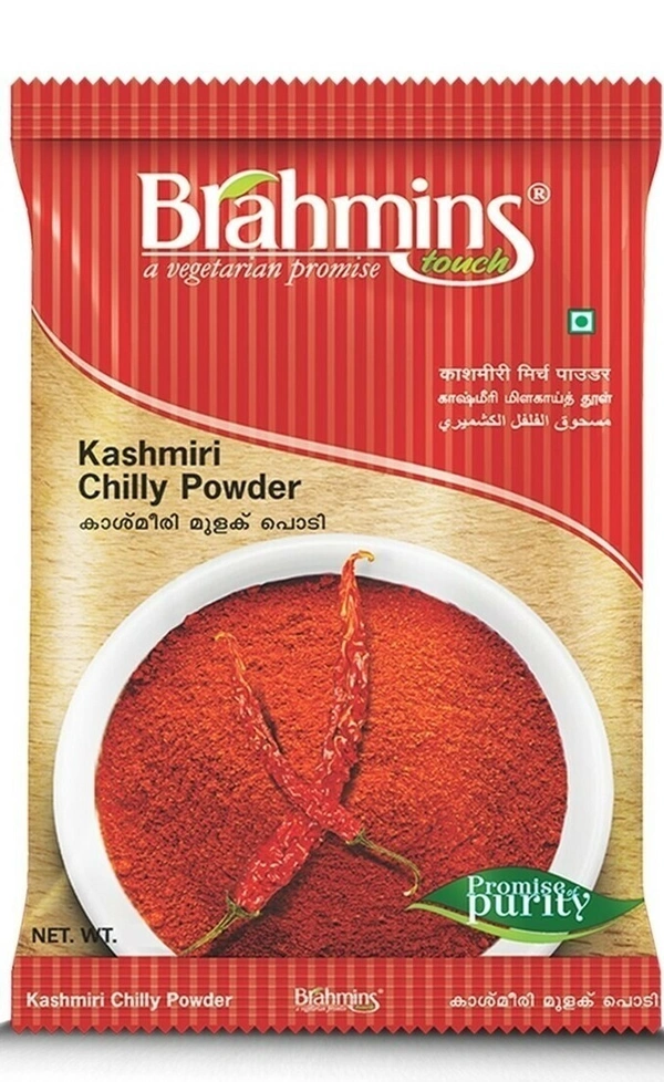 Brahmins Kashmiri Chilly Powder Pouch, 100g - 100g